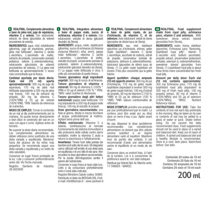 Realfrial Propolis + Echinacea Santiveri 20 Fläschchen