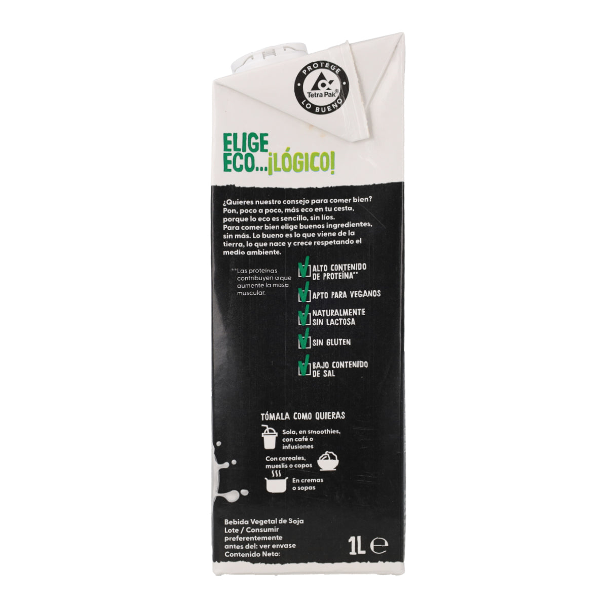 Pflanzliches Proteingetränk Plus Bio Ecocesta 1 l