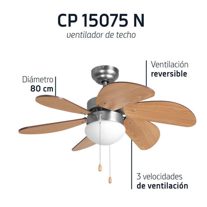 Orbegozo Deckenventilator CP 15075 N 75 cm