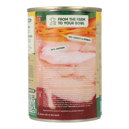 BARF-Hühnchen-Dose für Hunde Wild Balance 400 g