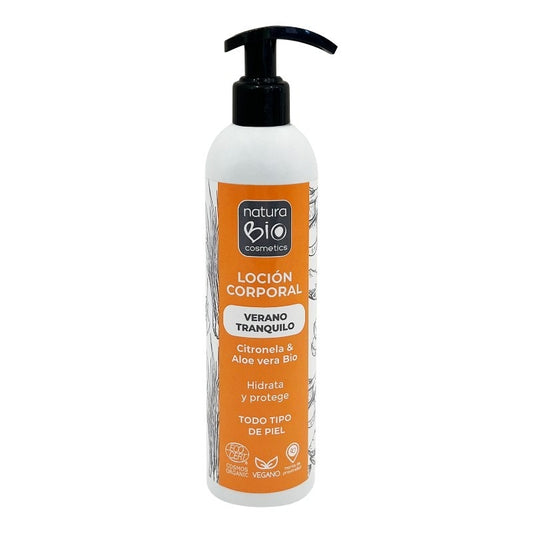 Körperlotion Verano Tranquilo 250 Citronella, NATURABIO, 250 ml