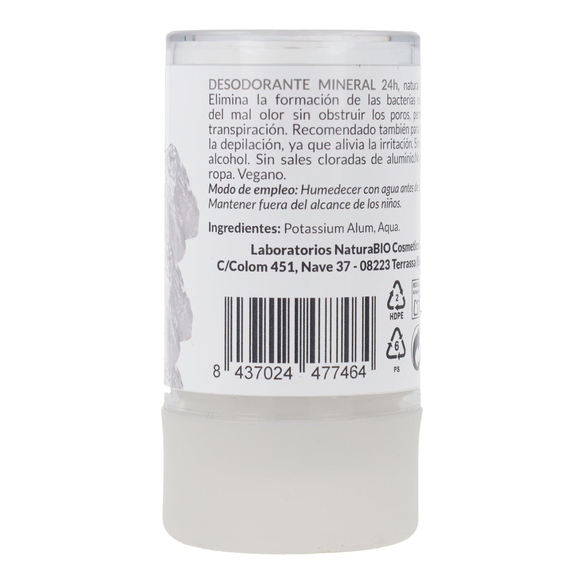 Deodorant-Stein aus Alaun HappyBio 115 g