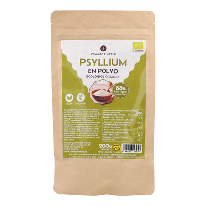 Flohsamenschalenpulver Eco Planeta Huerto 200 g