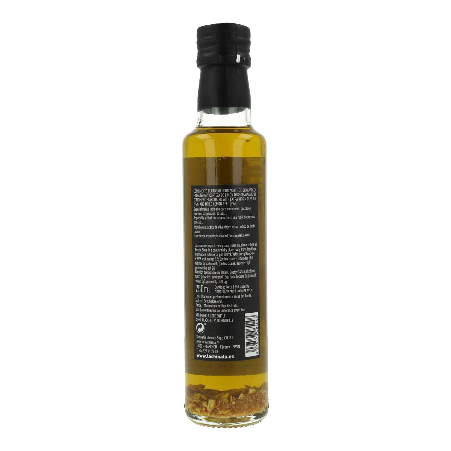 Aceite condimentado con Limón La Chinata 250 ml