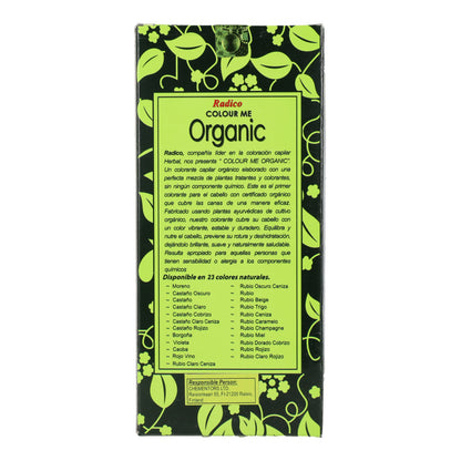 Pflanzliche Haarfarbe dunkelbraun Radico 100 g