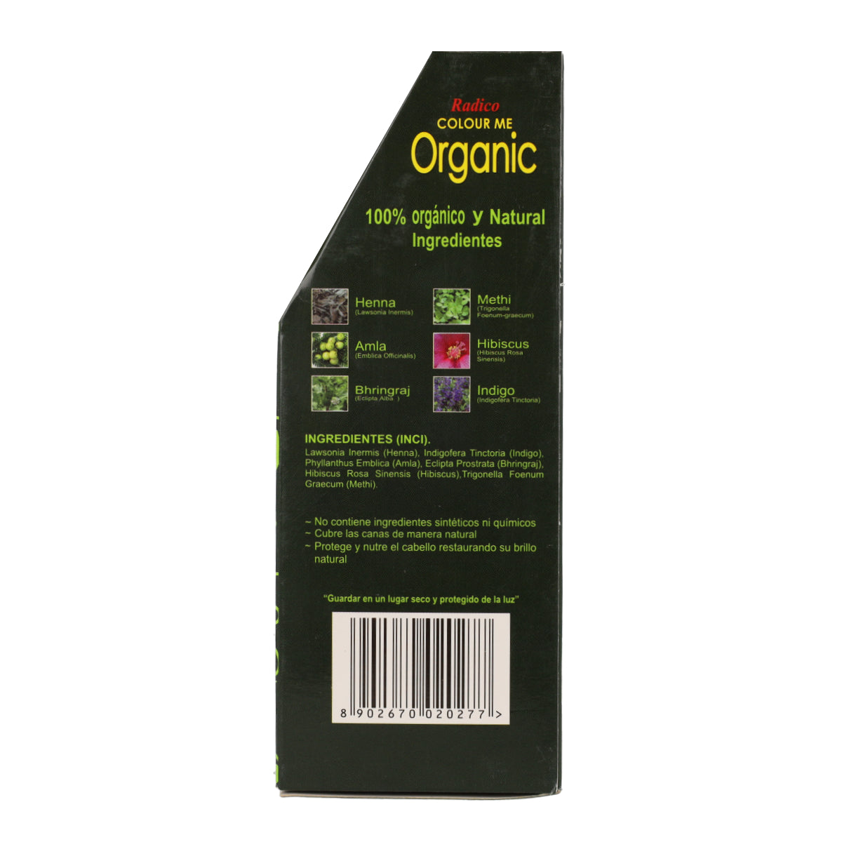 Pflanzliche Haarfarbe Rotbraun Radico 100 g