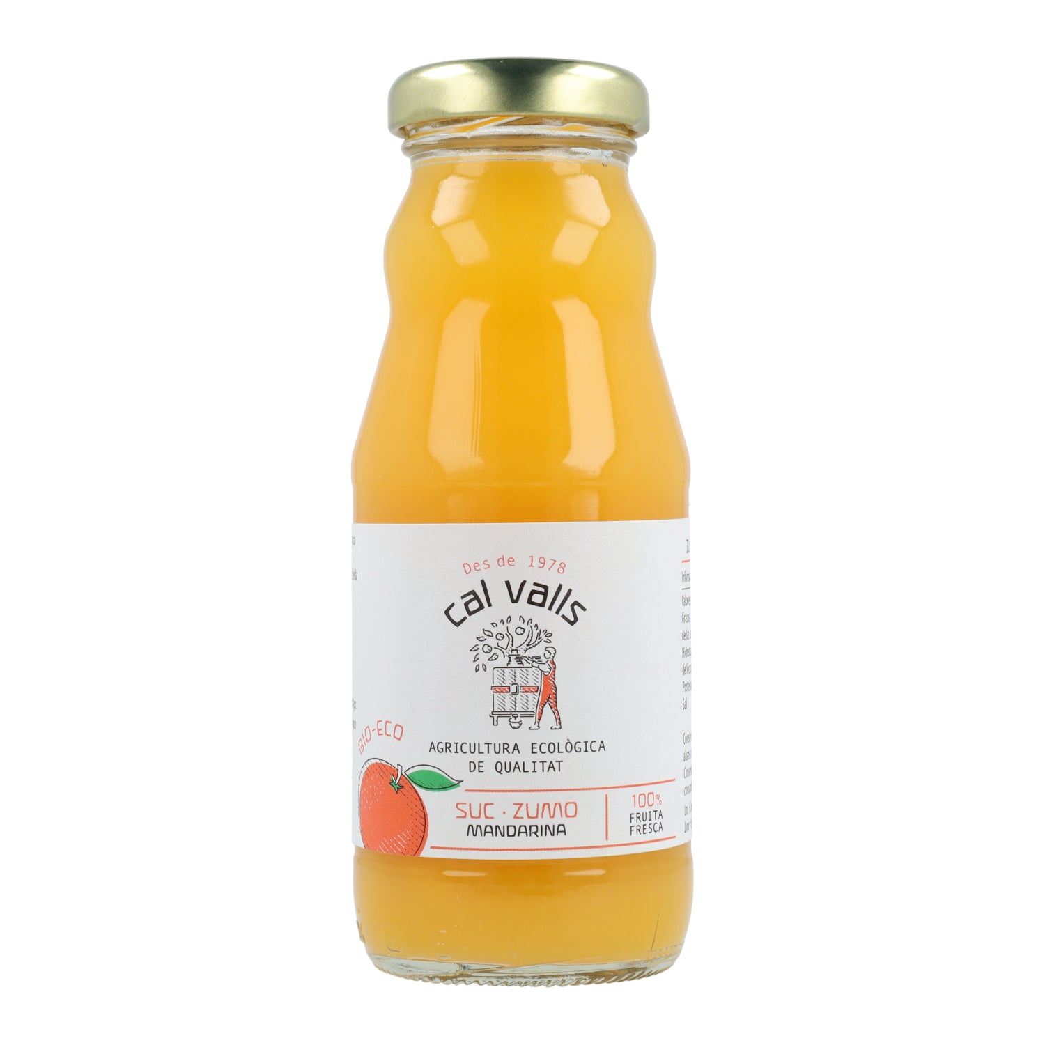 Mandarinen-Saft ECO Cal Valls 200 ml