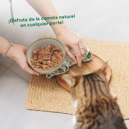 Lata de cerdo y verduras BARF para gatos Wild Balance 120 g