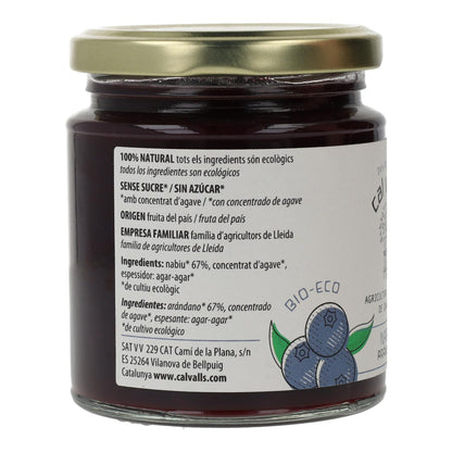 Mermelada de Arándano ECO Cal Valls, 240 g