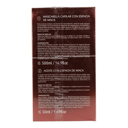 Set Mascarilla Colágeno + Aceite Karseell 500ml + 50ml