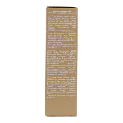 Sonnenschutzcreme für das Gesicht, Farbe Beige, LSF 30, Alga Maris, 50 ml
