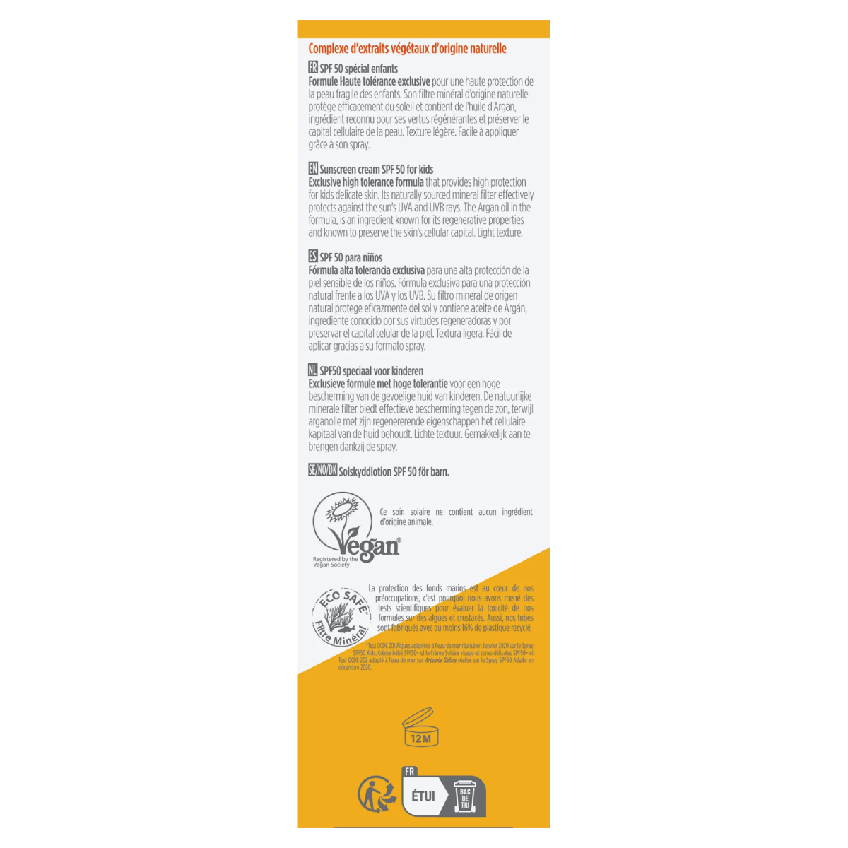 Protector Solar Niños SPF50 en Spray Bioregena 90 ml