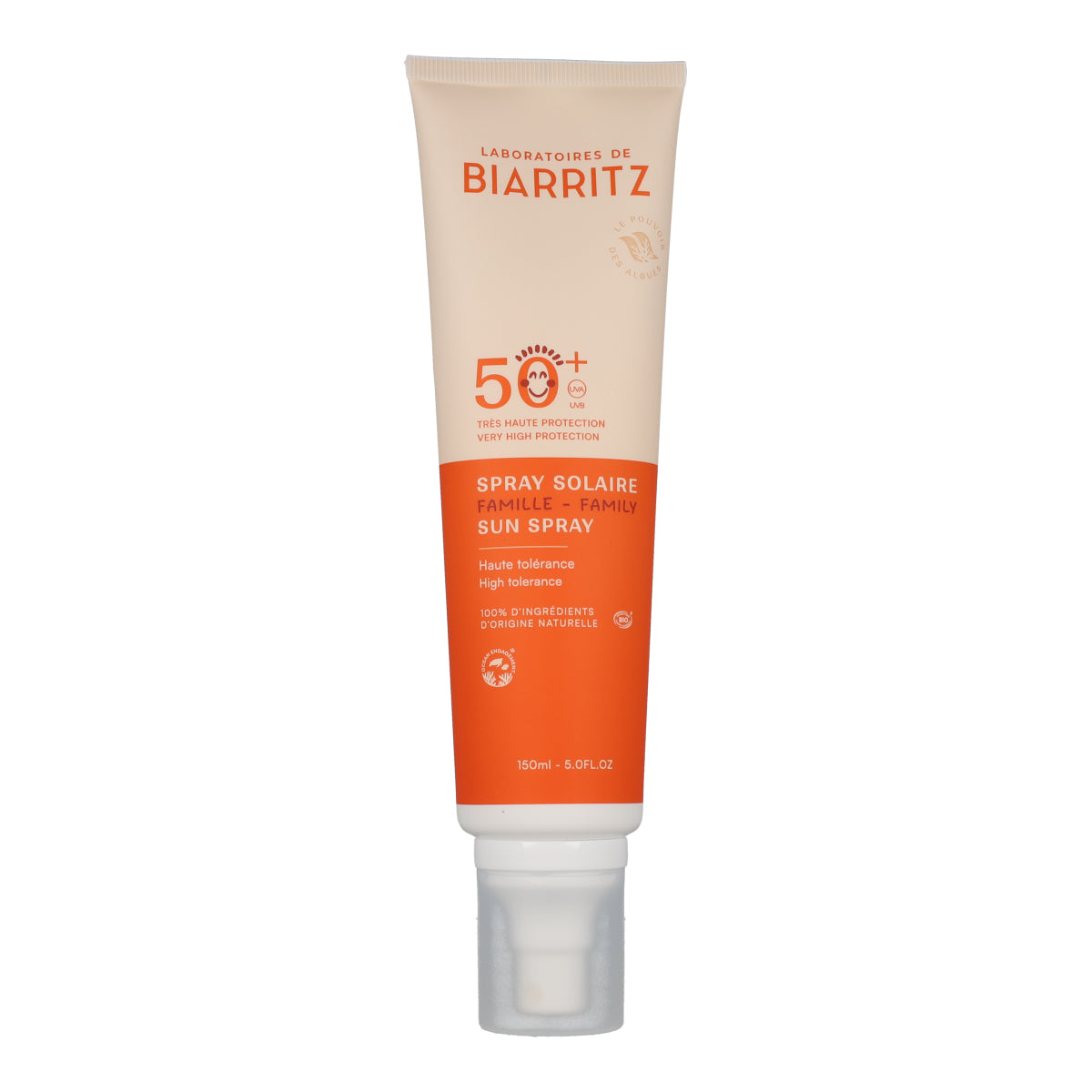 Sonnenspray für Gesicht und Körper LSF 50+ Biarritz 150 ml