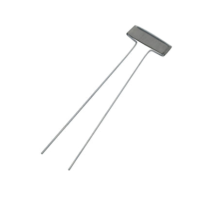 Etiquetas zinc 25 cm Biotop – 10 unidades + lápiz para huerto y jardín