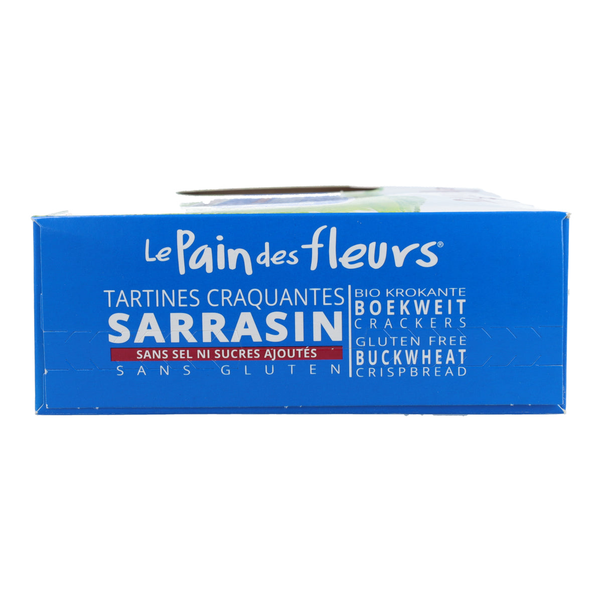 Knusprige Cracker aus Buchweizen ohne Salz, glutenfrei BIO Le Pain de Fleurs 300 g