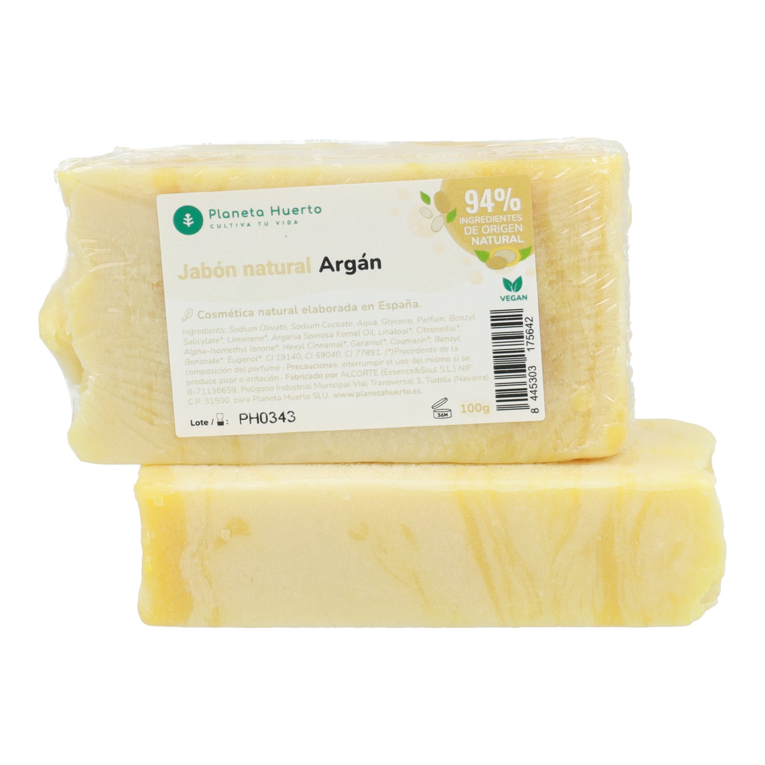 Naturseife auf Basis von Oliven- und Arganöl 100 g