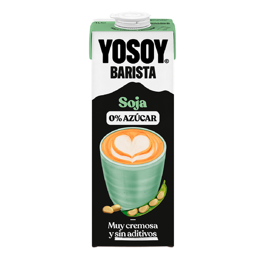 Bebida de Soja Barista Sin Gluten YOSOY 1L