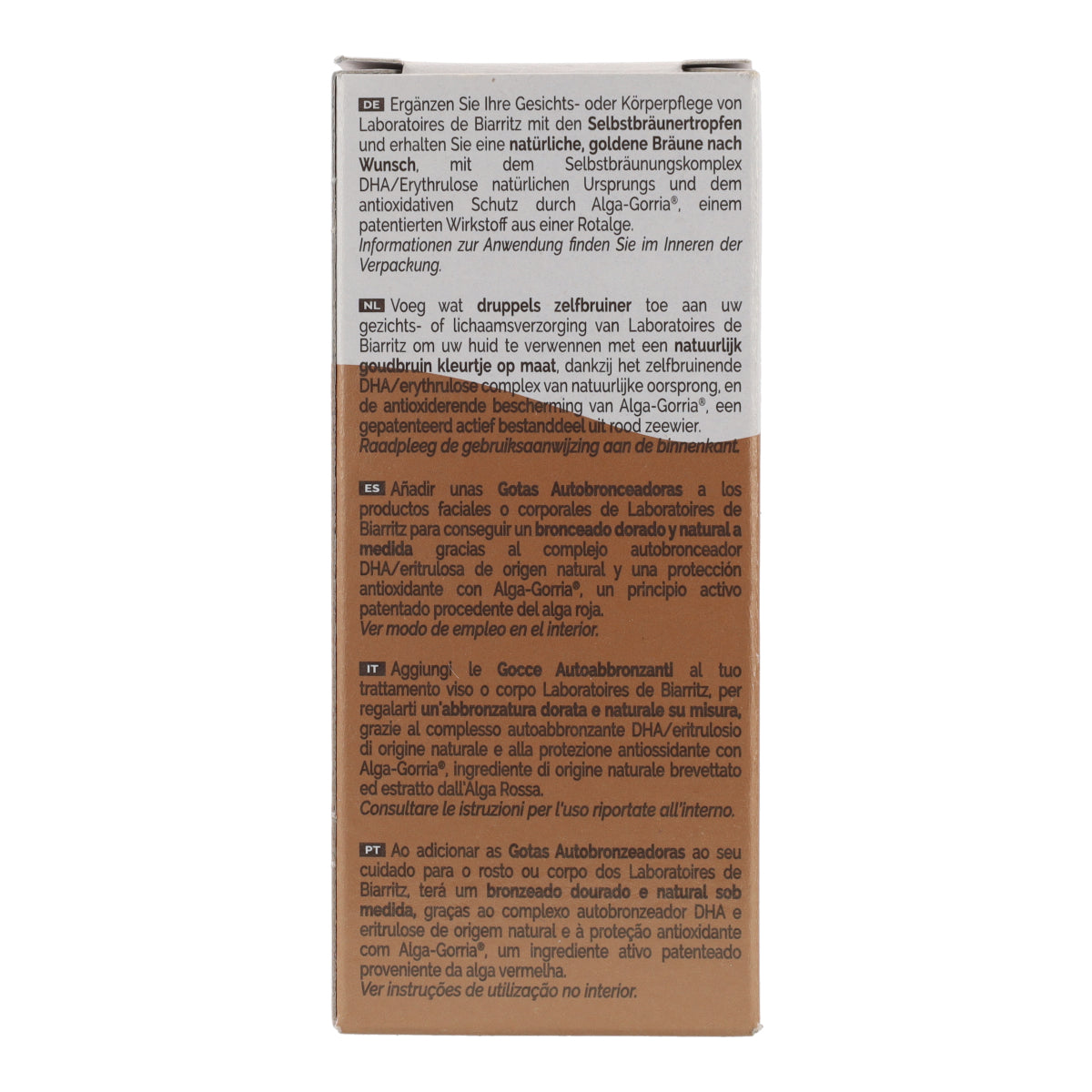 Selbstbräunungstropfen für Gesicht und Körper Biarritz 35 ml