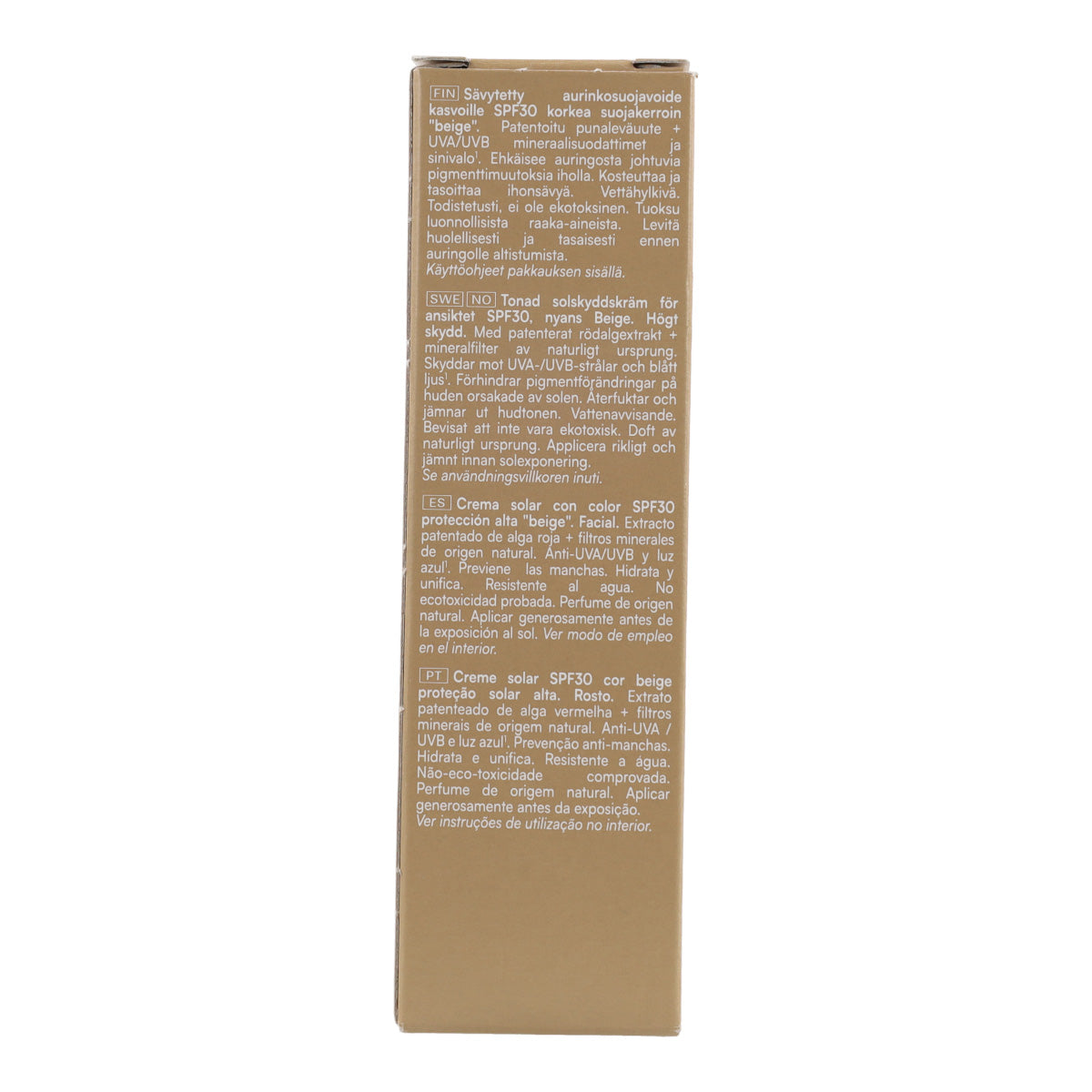 Sonnenschutzcreme für das Gesicht, Farbe Beige, LSF 30, Alga Maris, 50 ml