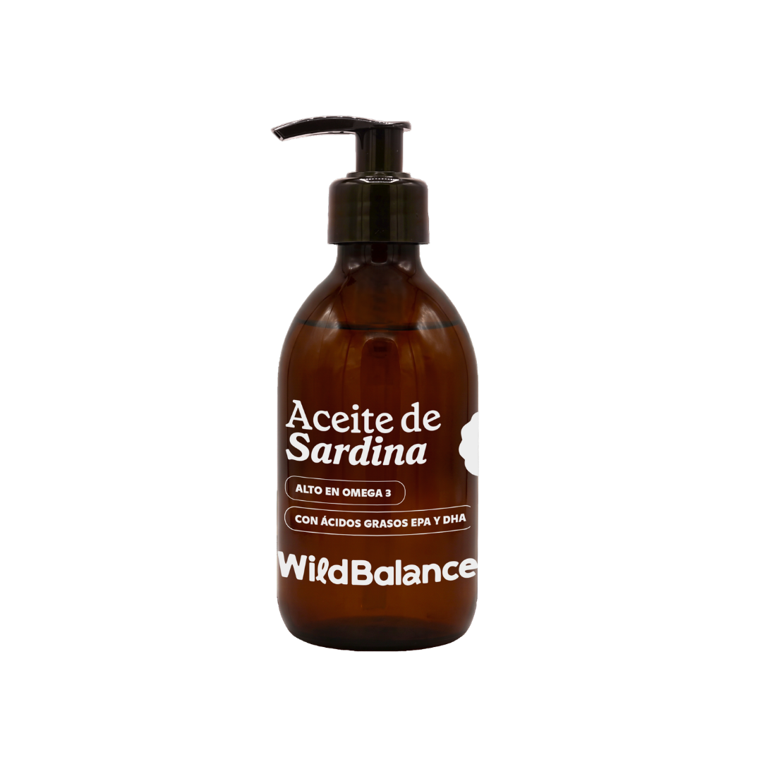 Natürliches Sardinenöl Wild Balance 250 ml
