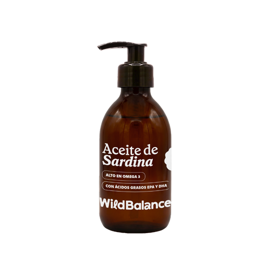 Natürliches Sardinenöl Wild Balance 250 ml