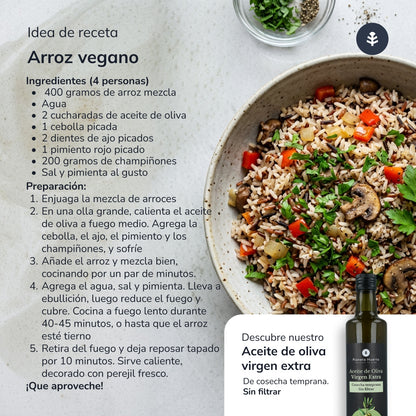 Gemischter Basmati-Reis int, rot, wild ECO Planeta Huerto 500 g