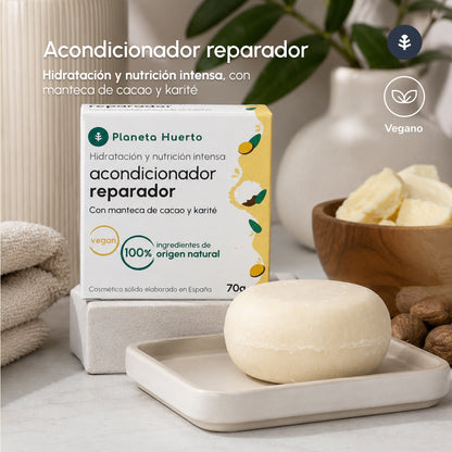 Ausbessernde feste Spülung Planeta Huerto 85 g