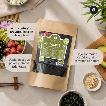 Wakame Algenflocken ECO Planeta Huerto 100 g