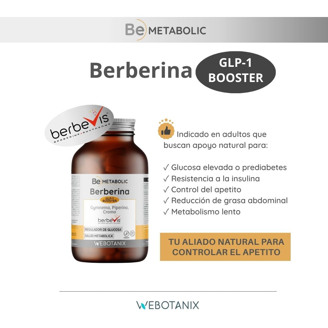 Berberin BeMetabolic WeBotanix 60 Kapseln