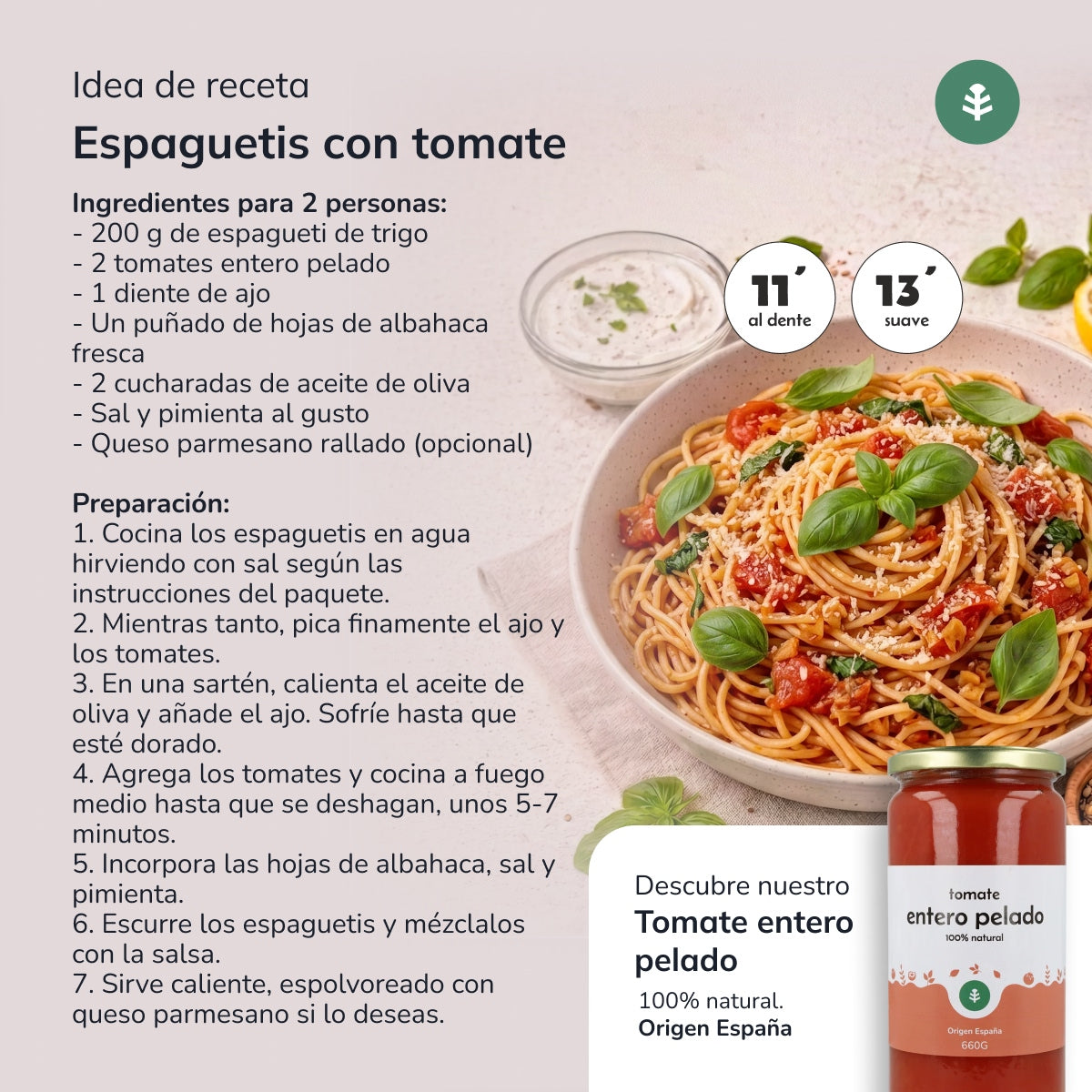 Spaghetti aus Weizen ECO Planeta Huerto 500gr
