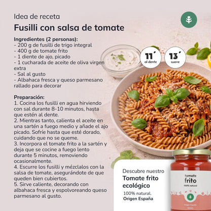 Fussilli aus Vollkornweizen ECO Planeta Huerto 5 kg
