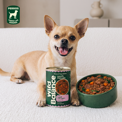 Komplettes BARF-Menü mit Lamm für Hunde, Wild Balance, 400 g