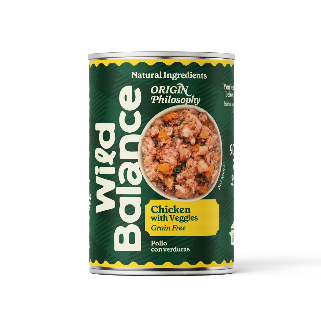 BARF-Hühnchen-Dose für Hunde Wild Balance 400 g