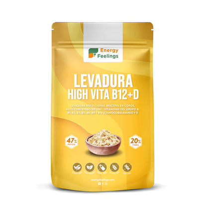 2er-Pack Nährhefe mit hohem Vitamin-D-Gehalt Energy Feelings 1 kg