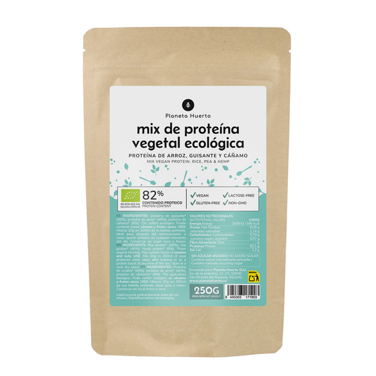 Vegane Proteinmischung für Sportler Planeta Huerto 250 g