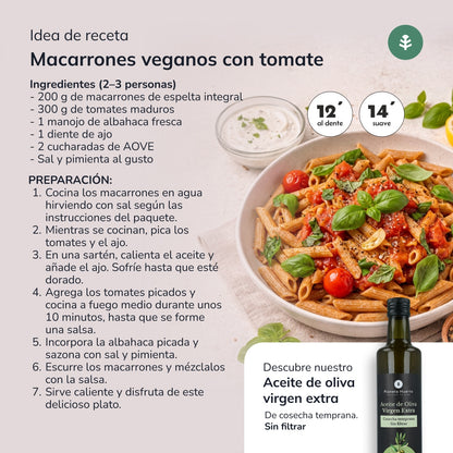 Dinkel-Vollkorn-Makkaroni ECO Planeta Huerto 500gr