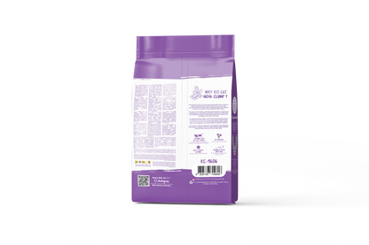 Katzenstreu-Set Eco SoyaClump – Lavendel 7 l Katzenstreu