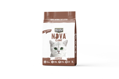 Kit Cat Arena Eco SoyaClump – Coffee 7 l Katzenstreu