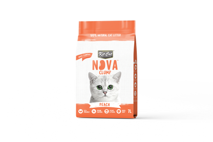 Kit Cat Arena Eco SoyaClump – Peach 7 l Katzenstreu