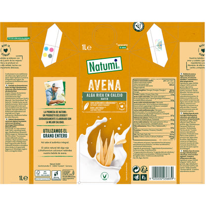 Bio-Hafer-Algen-Getränk Natumi 1 l