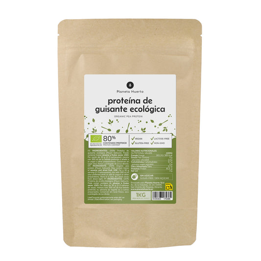 Erbsenprotein 80% ECO Planeta Huerto 1 kg