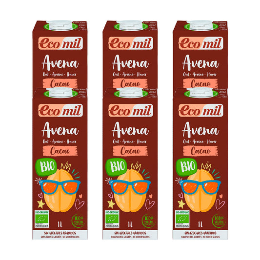 6er-Pack NaturGreen Haferdrink Choco 1 l