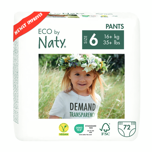 Windelhose Nr. 6 Naty 16+ kg, 18 Stück