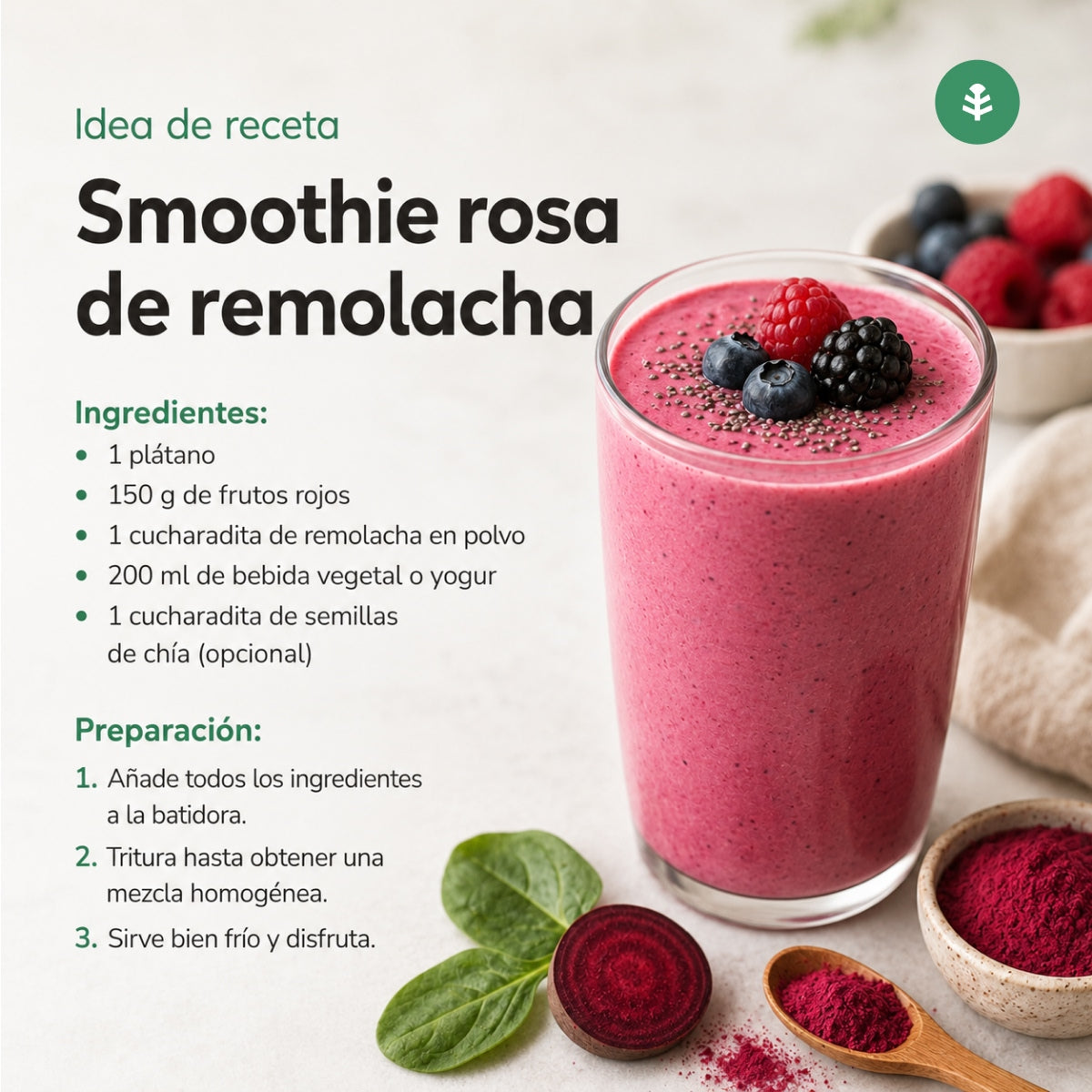 Rote-Bete-Pulver Eco Planeta Huerto 200 g