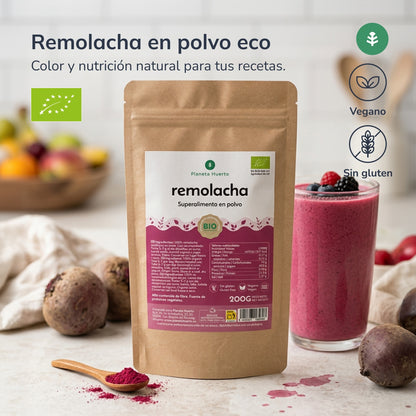 Rote-Bete-Pulver Eco Planeta Huerto 200 g