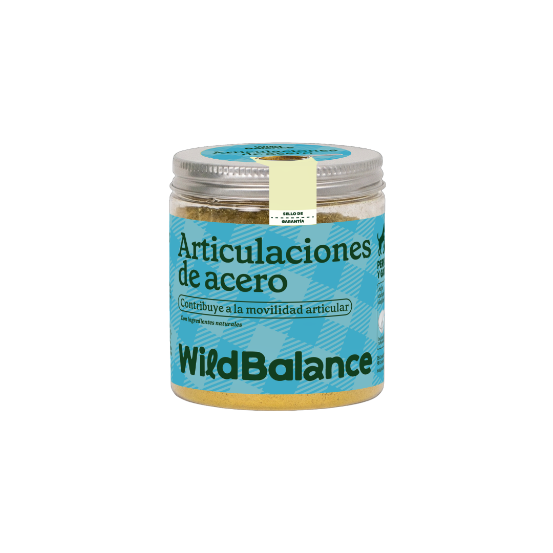 Stahlgelenke Natürliches Ergänzungsmittel für Haustiere Wild Balance 100 g