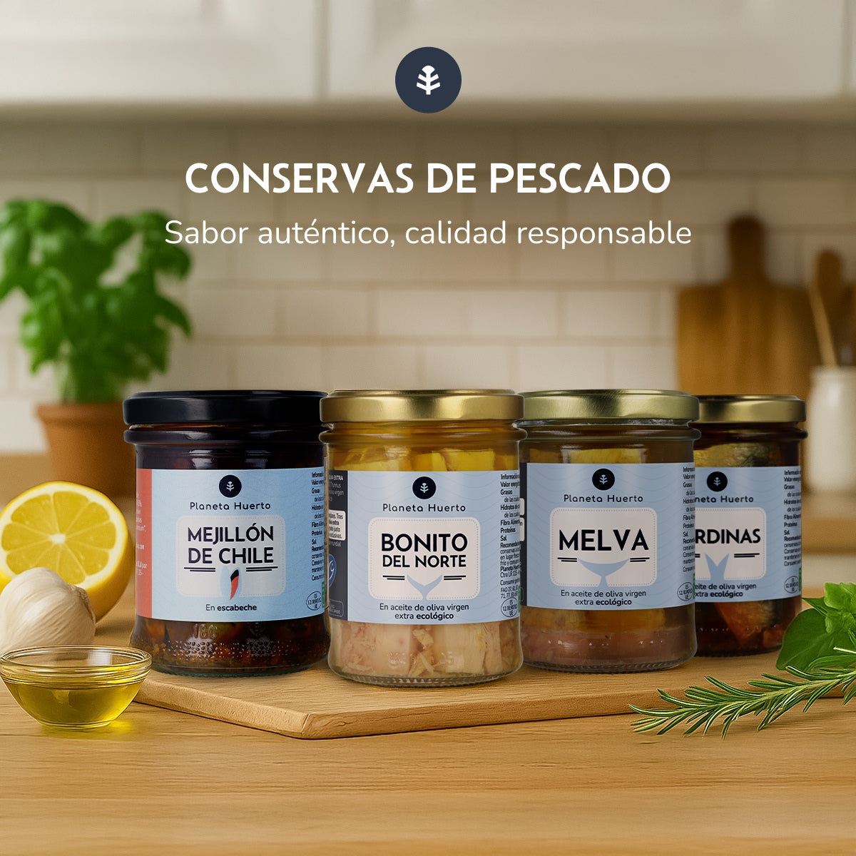 Melva en aceite de oliva virgen extra ECO Planeta Huerto 190 g
