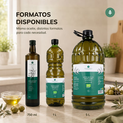 Pack 3x Natives Olivenöl Extra ECO Planeta Huerto 5 L