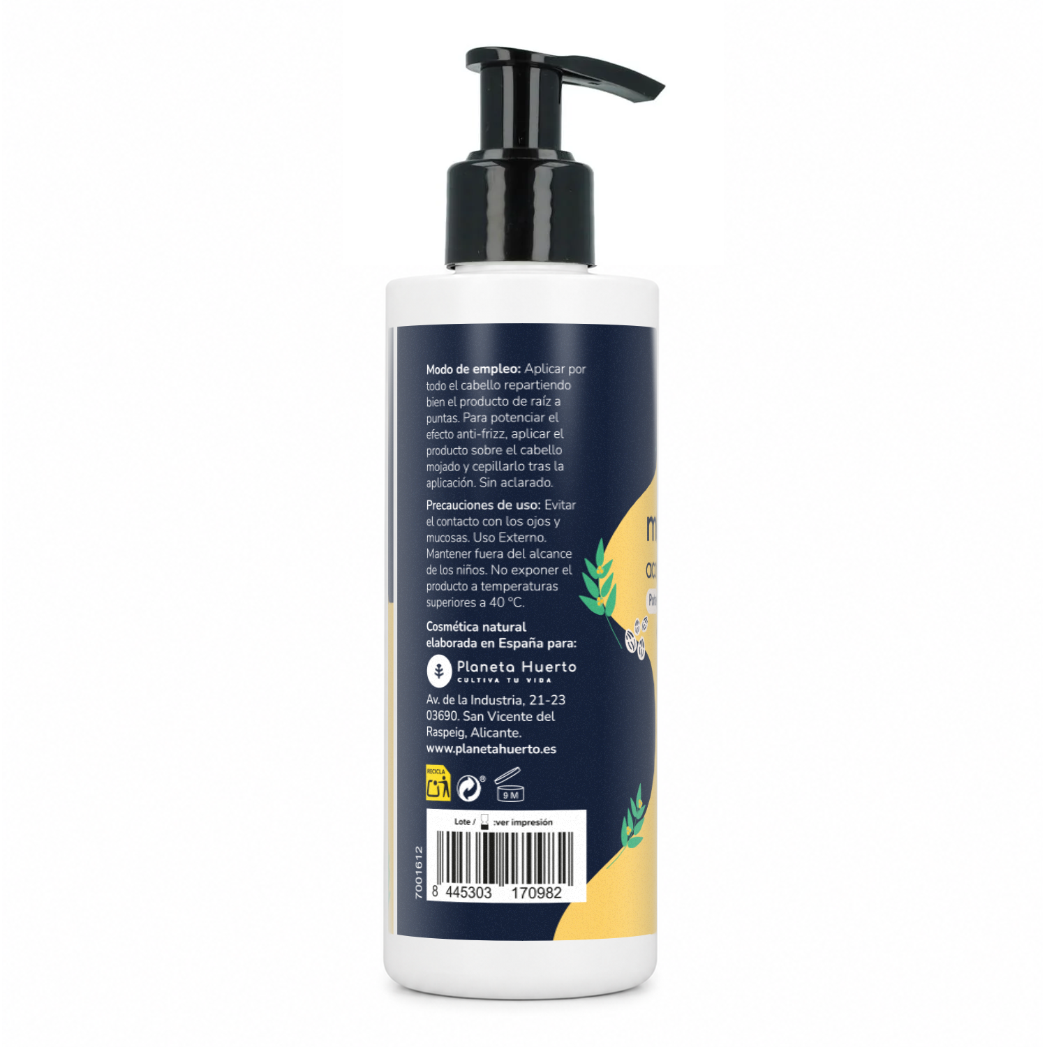 Leave in Conditioner Curly Method Planet Orchard 200 ml
