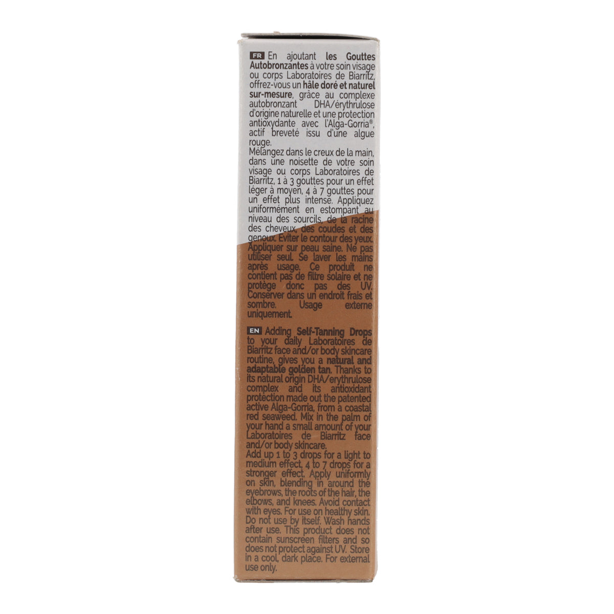 Selbstbräunungstropfen für Gesicht und Körper Biarritz 35 ml